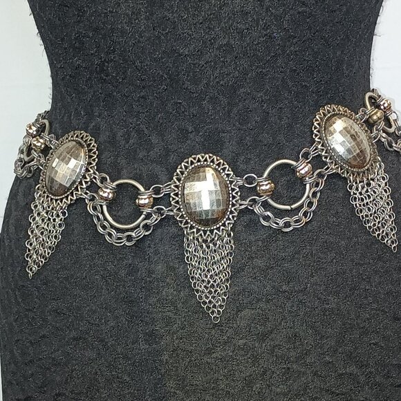 Ferrara Whiting and Davis Chain Belt - Picture 1 of 2